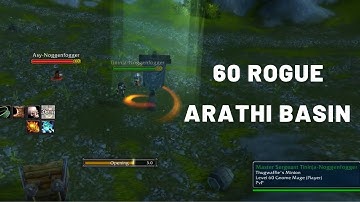 WoW Classic Rogue PvP - Making Plays in Arathi Basin - Covid-19