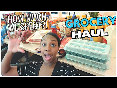 GROCERY HAUL on