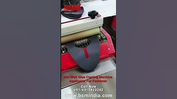 Hot Melt Glue Coating Machine Applicator For Footwear -  Adhesive Coating Machine
