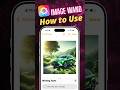 How to Use Image Wand in iPhone iOS 18.2 #shorts #ios18features