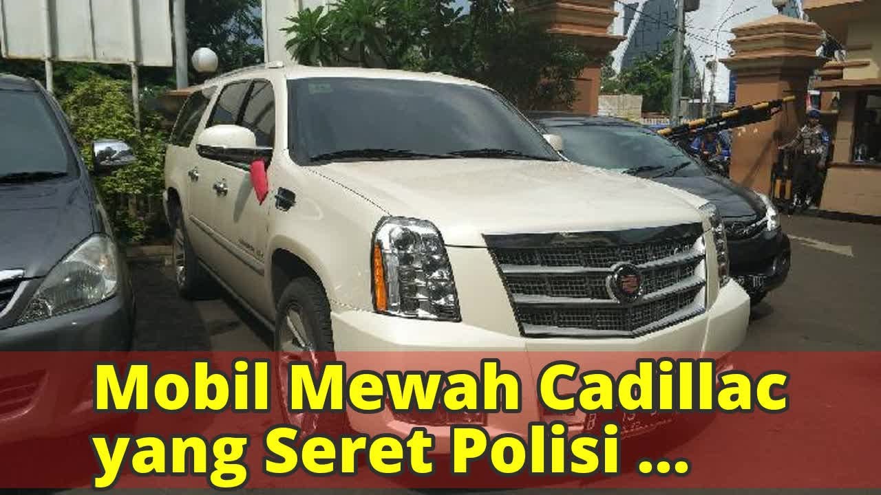  Mobil Mewah Cadillac yang Seret Polisi Ternyata Pinjaman 