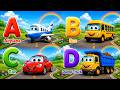 ABC Vehicles Phonics Song 🚗 | A to Z Vehicle Song for Kids | Fun Learning Animation