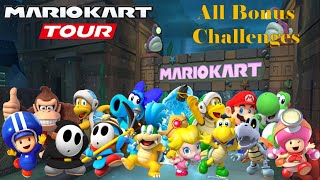 Mario Kart Tour - Exploration Tour (2023) - All Bonus Challenges
