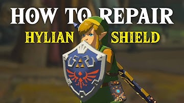 How to Replace your Hylian Shield! - Zelda BOTW