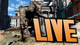 Fallout 4 (Live) - Exploring & Stuff