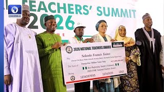 FG Rewards 12 Outstanding Teachers With N350m