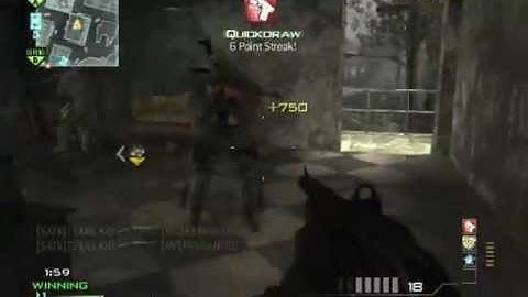 CoD Mw3: Model 1887 Streak!