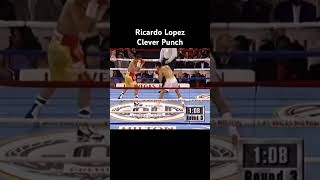 Ricardo Lopez Throws Interesting Punch