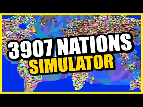 I Simulated 3907 Nations for 10,000 Years... (World War Simulator)