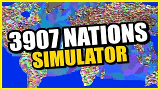 I Simulated 3907 Nations for 10,000 Years... (World War Simulator)