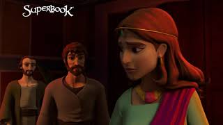 Superbook Video Clip - Peter Escapes From Prison