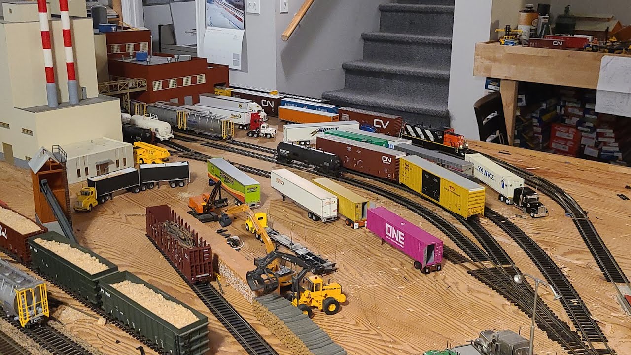 Layout Update #2 ~ HO Scale Pulp and Paper Mill - YouTube