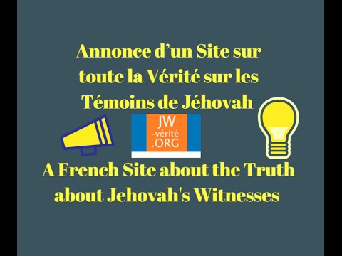 JW-VERITE.ORG | Site Vérité sur les Témoins de Jéhovah