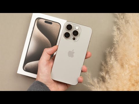 Apple iPhone 15 Pro Max en titanio natural