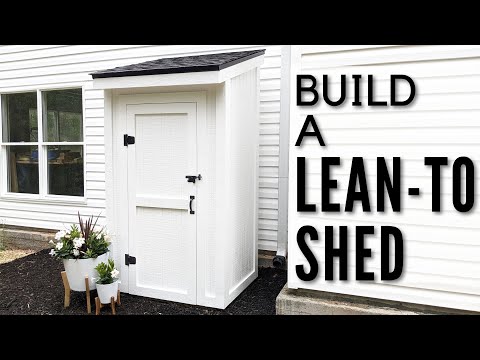 Video: Hoe bouw ik een lean-to-shed?