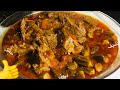 بامية باللحمة ضاني او بقري احلي وصفة البامية لأي لحم/OKRA STEW (OR BAMYA-BEMEIH)W MEAT