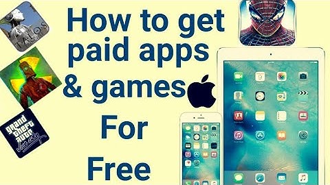 iOS 11/10 : Get Paid Apps FREE + Hacked Games FREE (NO JAILBREAK)(NO PC) iPhone, iPad, iPod 2017