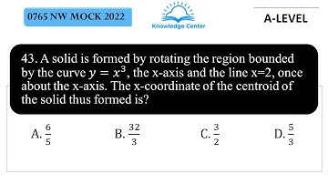 A-LEVEL MATHS MECHANICS: NORTHWEST MOCK 2022 || Q36 TO Q50