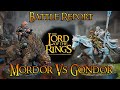 Minastirith vs mordor   middle earth sbg battle report