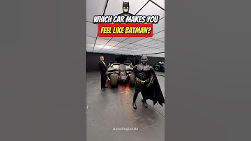 Which Car Makes You Feel Like Batman? 🔥🦇 #shorts #car #batman #automobile