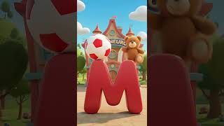 Учим букву М! Медведь, Малина, Мяч 🐻🍓⚽ #алфавит #азбука #буквы Учим букву М! Медведь, Малина, Мяч 🐻🍓⚽ #алфавит #азбука #буквы