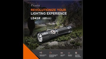Fenix LD45R: A Digital Focusing Flashlight with New Technology!