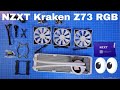 NZXT Kraken Z73 RGB Intel installation in NZXT H710i