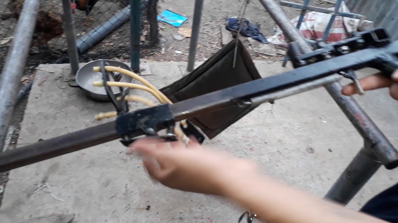 Slingshot rifle casero