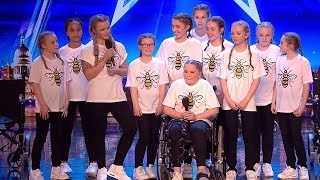 RISE have everyone in tears with their INCREDIBLE Manchester tribute   Auditions   BGT 2018