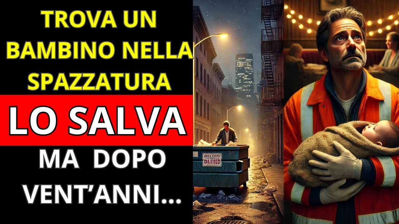 SPAZZINO TROVA UN BAMBINO NELLA SPAZZATURA LO SALVA E DECIDE DI TENERLO ...