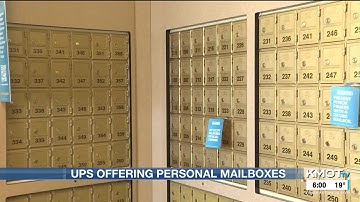 UPS stores offer personal mailboxes to keep package deliveries safe