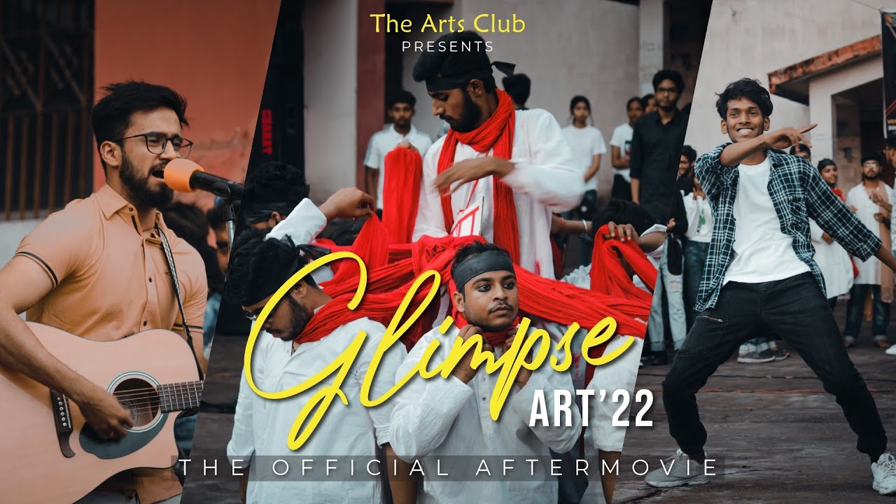 Glimpse Art '22 - The Official Aftermovie | The Arts Club - BIT Sindri