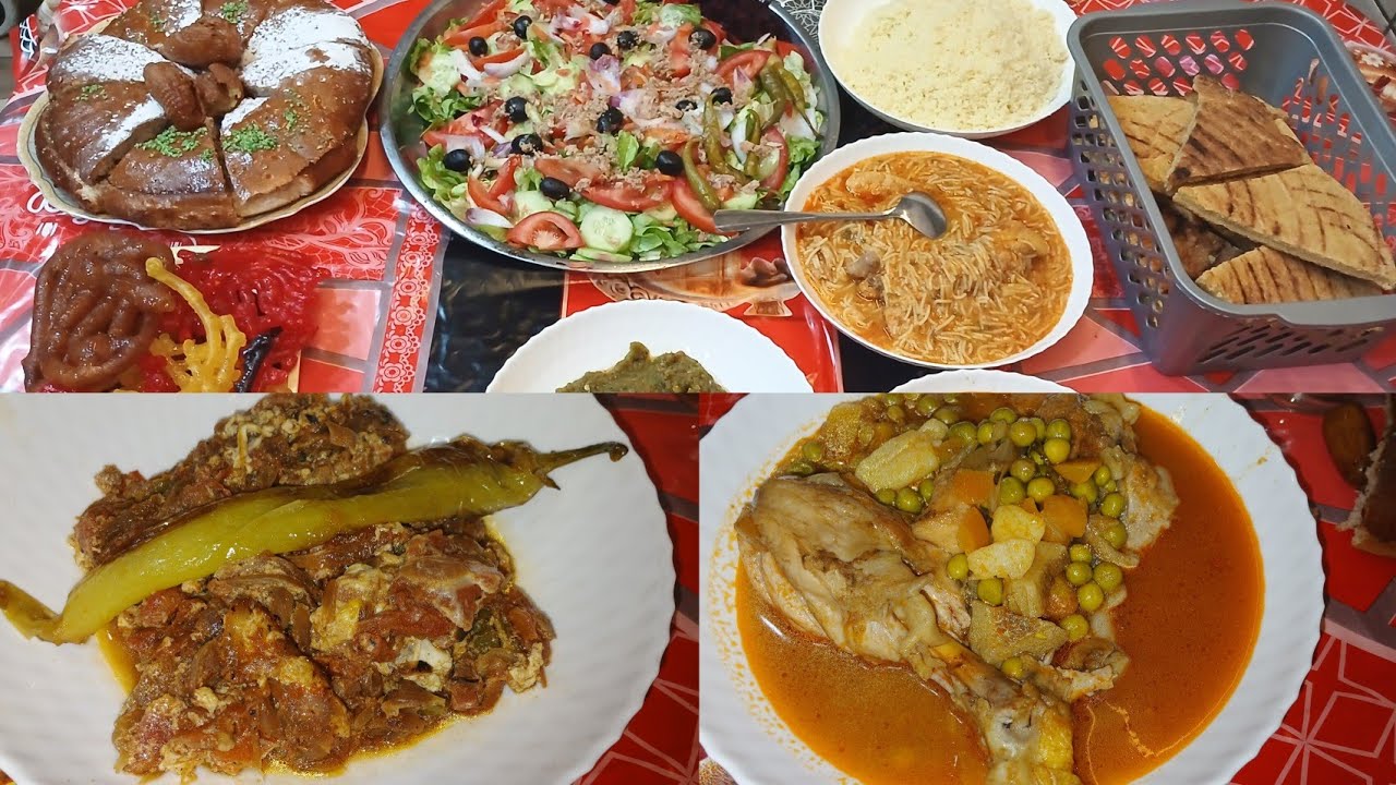 اطباق رمضانية 🍗🍲🍝🍮🍹 سهلة وسريعة الطهي /صحه فطوركم 🌙