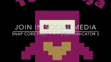 Snap Core First circular link with Communicator 5