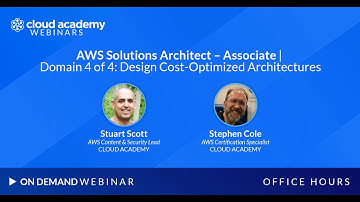Office Hours: AWS Solutions Architect – Associate | Domain 4/4: Design Cost-Optimized Architectures