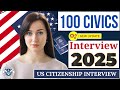 2025 random 100 civics questions and answers - U.S. citizenship interview I N400 Interview #n400