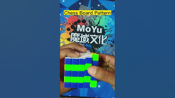 Chess Board Pattern in 5*5 Rubik