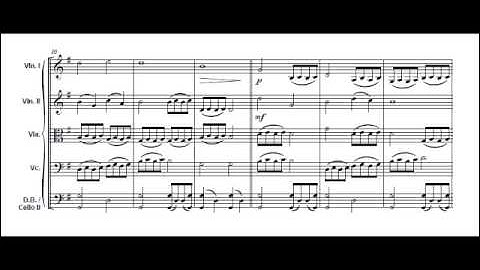 Moldava Suite part 3 B. Smetana for easy string orchestra