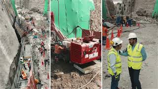 Estabilización y protección del talud de Zarumilla en el río Rímac