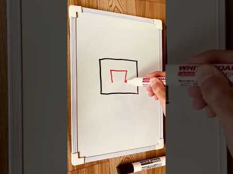 【whiteboard ideas】【高齢者脳トレ】ホワイトボードを使って『くちをまわしてください』♪『口』を『回』に変化させるゲーム☆