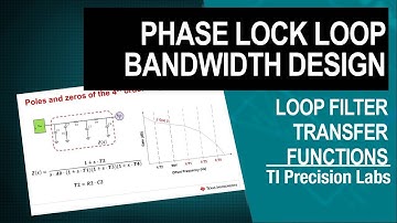 Phase lock loop (PLL) bandwidth design - Part 1