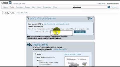 Get Your Vanity URL on Linked In