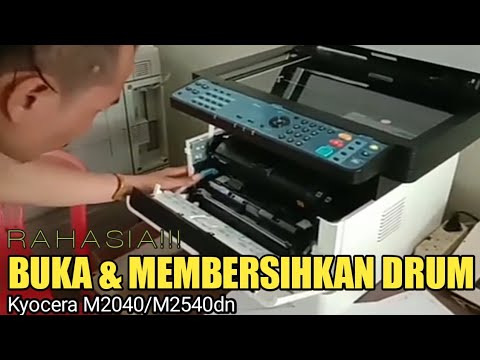 MESIN KYOCERA ‼️CARA MEMBERSIHKAN DRUM & CLEANING BLADE KYOCERA M2040dn/M2540dn
