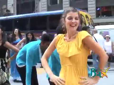 World's 1st Bollywood Flash Mob New York City Times Square | BAX NYC