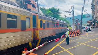 臺鐵4817次DRC1000柴油客車“逢甲路”平交道通過-2024/09/03