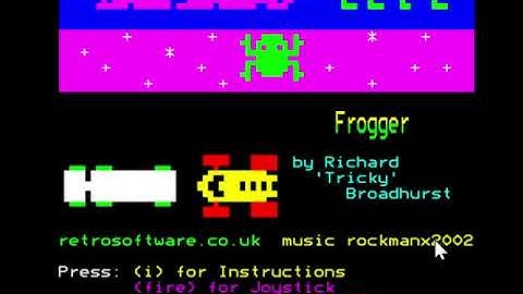 Frogger (Trickysoft) - BBC Micro game