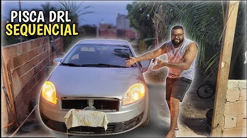 COMO INSTALAR FITA LED DRL COM SETA SEQUENCIAL