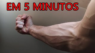 TREINO DE ANTEBRAÇO EM 5 MINUTOS - FAÇA COMIGO