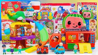 98 Minutes COCOMELON Collection Unboxing - Satisfying Unboxing Cocomelon Fire Car Playset (ASMR)