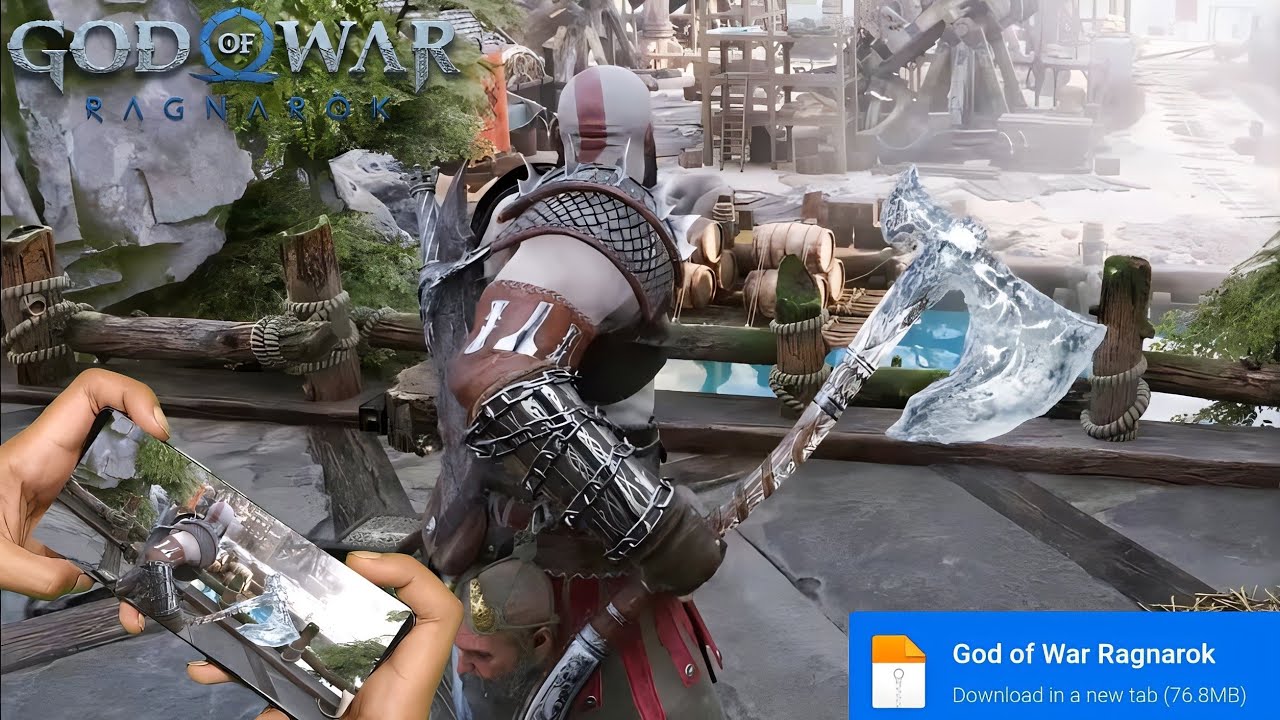 Download God of War Ragnarok PPSSPP Game- Play on Android